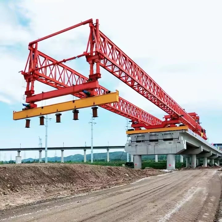 建設用橋架設機械