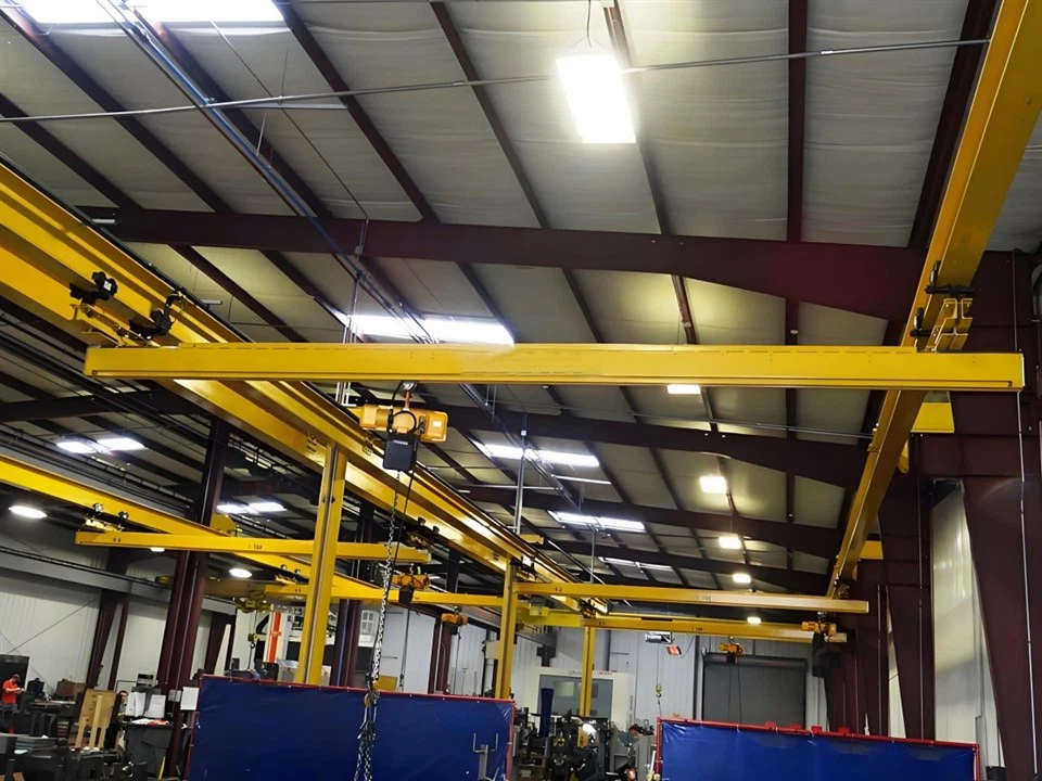 freestanding bridge crane-5