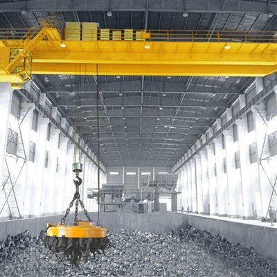 Junkyard Magnet Crane